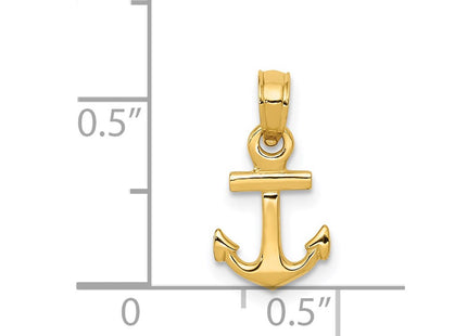 14k Yellow Gold Pendants Style K3087 - Classique Jewelry Inc.