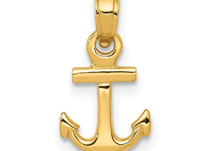 14k Yellow Gold Pendants Style K3087 - Classique Jewelry Inc.