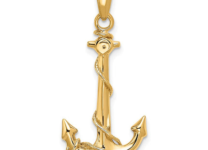 14K gold pendant, another view
