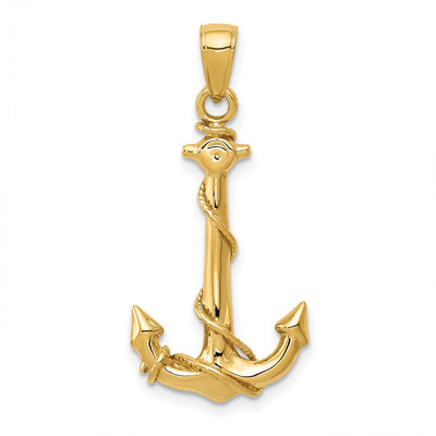 14K gold pendant
