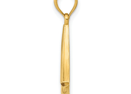 14K Sailboat Pendant, 24 x 16mm
