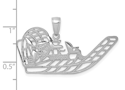 14k White Gold Pendants Style K3102W - Classique Jewelry Inc.