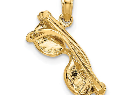 14k Yellow Gold Pendants Style K3106 - Classique Jewelry Inc.