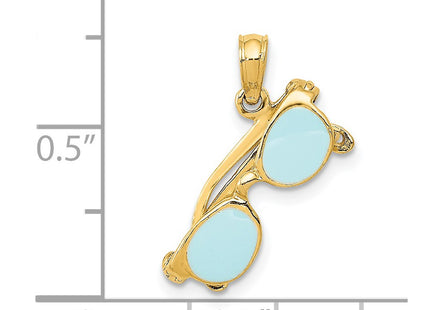 14k Yellow Gold Pendants Style K3106 - Classique Jewelry Inc.