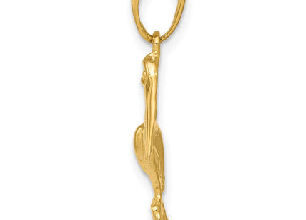 14k Pelican Pendant (Style K3118)