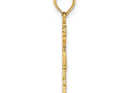 14K Girl Charm (Style K3172)