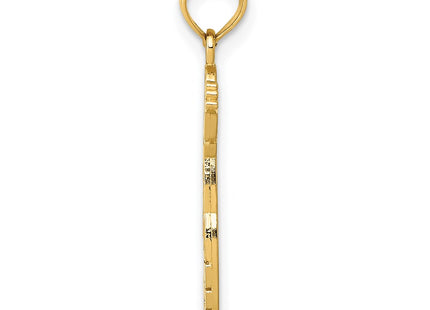 14k Yellow Gold Pendants Style K3173 - Classique Jewelry Inc.