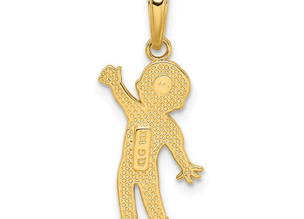 14k Yellow Gold Pendants Style K3173 - Classique Jewelry Inc.