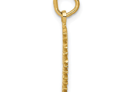14K gold charm, alternate view