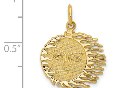 14K gold charm, further view