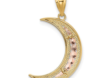 14k Two-tone Pendants Style K3199 - Classique Jewelry Inc.