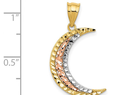 14k Two-tone Pendants Style K3199 - Classique Jewelry Inc.