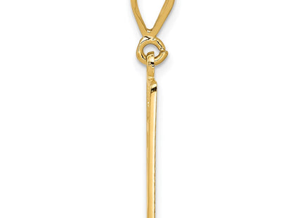 14k Yellow Gold Pendants Style K3209 - Classique Jewelry Inc.