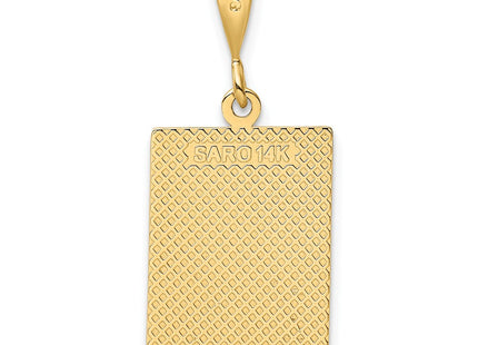 14k Yellow Gold Pendants Style K3209 - Classique Jewelry Inc.