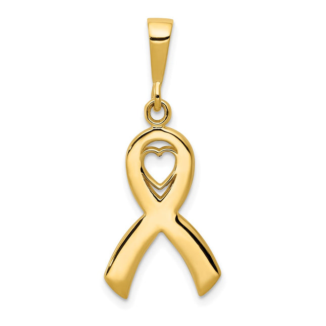 14k Yellow Gold Pendants Style K3211 - Classique Jewelry Inc.