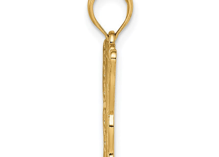 14k Yellow Gold Pendants Style K3243 - Classique Jewelry Inc.