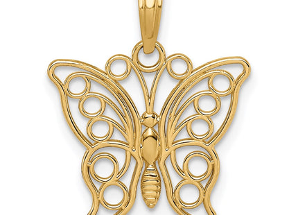 14k Yellow Gold Pendants Style K3243 - Classique Jewelry Inc.