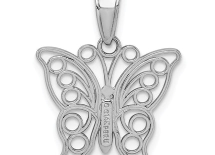 14k White Gold Pendants Style K3243W - Classique Jewelry Inc.