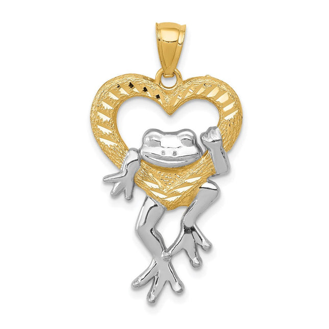 14K Turtle Pendant, 19 x 8mm