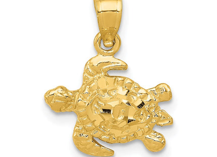 14K gold pendant