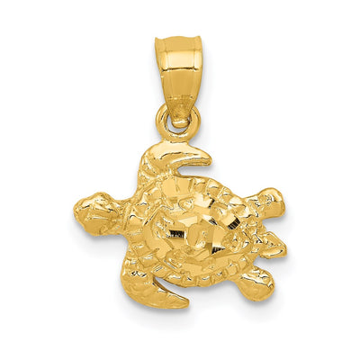 14K gold pendant