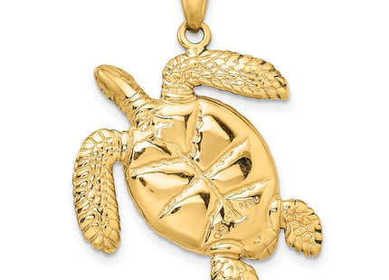 14K gold pendant, another view