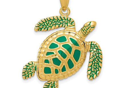 14K gold pendant
