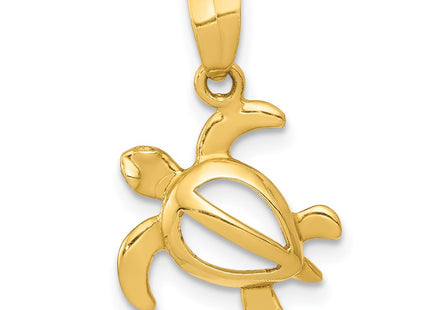 14K gold pendant