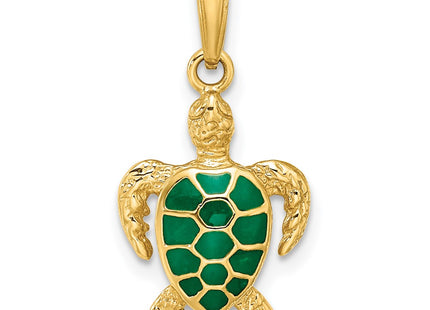 14K gold pendant