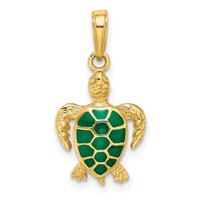 14K gold pendant