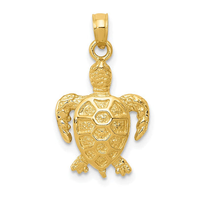 14K gold pendant