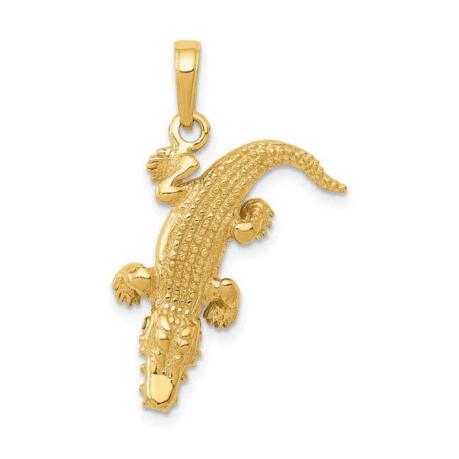14k Yellow Gold Pendants Style K3313 - Classique Jewelry Inc.