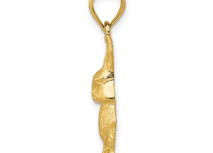 14k Yellow Gold Pendants Style K3317 - Classique Jewelry Inc.