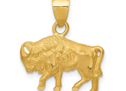 14k Yellow Gold Pendants Style K3329 - Classique Jewelry Inc.