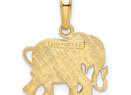 14k Yellow Gold Pendants Style K3332 - Classique Jewelry Inc.