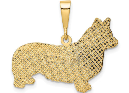 14k Yellow Gold Pendants Style K3356 - Classique Jewelry Inc.