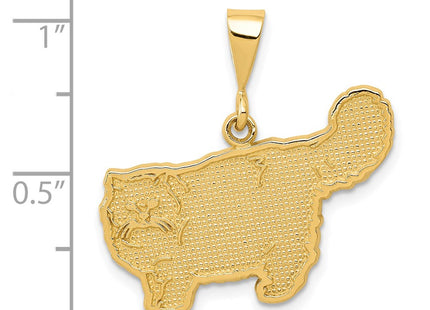 14k Yellow Gold Pendants Style K3369 - Classique Jewelry Inc.