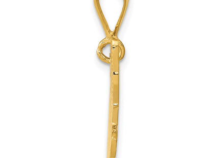 14k Yellow Gold Pendants Style K3371 - Classique Jewelry Inc.