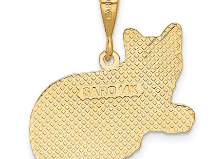 14k Yellow Gold Pendants Style K3371 - Classique Jewelry Inc.