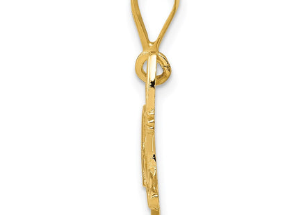 14k Yellow Gold Pendants Style K3394 - Classique Jewelry Inc.