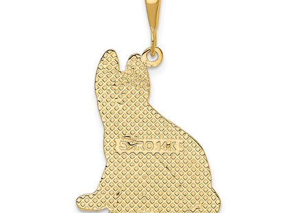 14k Yellow Gold Pendants Style K3395 - Classique Jewelry Inc.