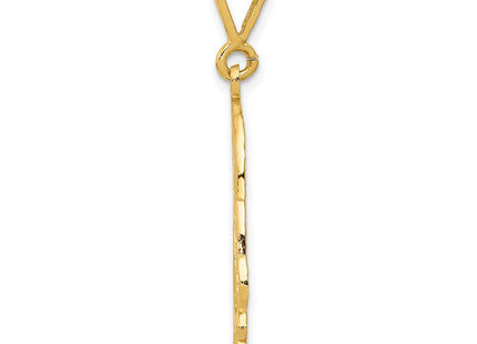 14k Yellow Gold Pendants Style K3397 - Classique Jewelry Inc.
