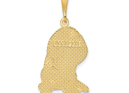 14k Yellow Gold Pendants Style K3397 - Classique Jewelry Inc.