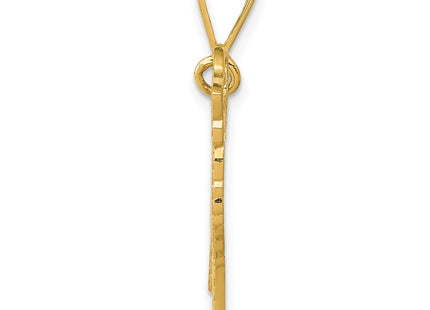 14k Yellow Gold Pendants Style K3401 - Classique Jewelry Inc.