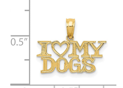 14k Yellow Gold Pendants Style K3422 - Classique Jewelry Inc.
