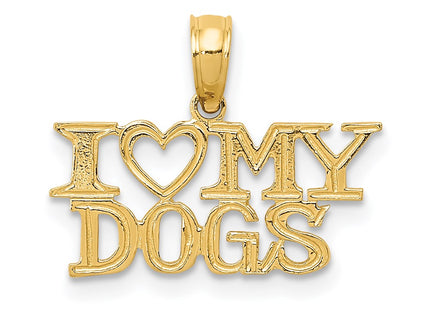 14k Yellow Gold Pendants Style K3422 - Classique Jewelry Inc.