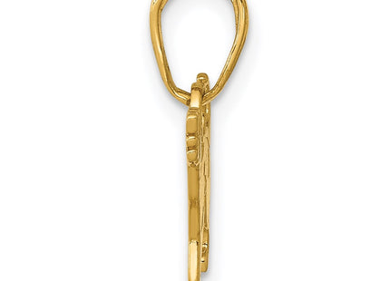14k Yellow Gold Pendants Style K3424 - Classique Jewelry Inc.