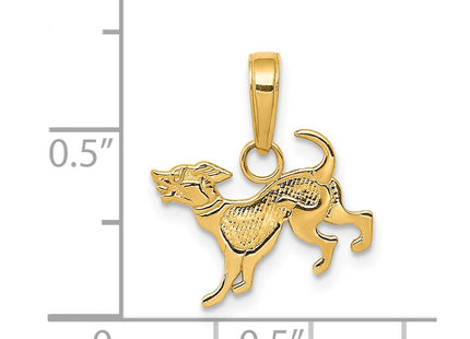 14k Yellow Gold Pendants Style K3424 - Classique Jewelry Inc.