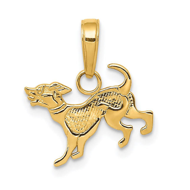 14k Yellow Gold Pendants Style K3424 - Classique Jewelry Inc.