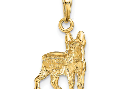 14k Yellow Gold Pendants Style K3425 - Classique Jewelry Inc.